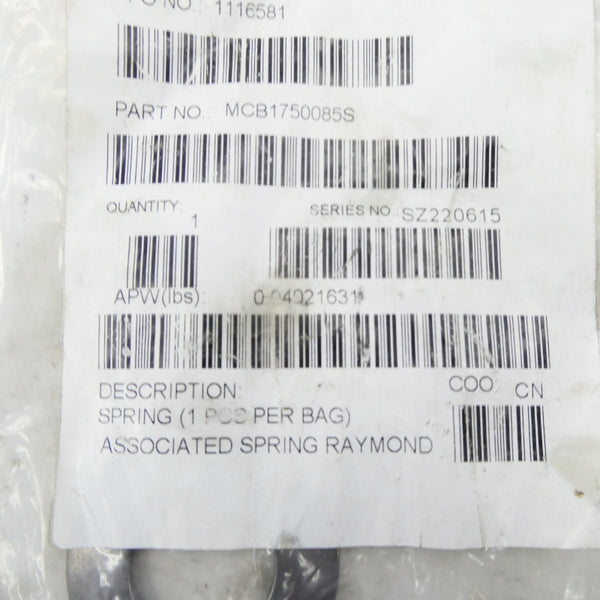 SPRING RAYMOND MCB1750085S NSMP