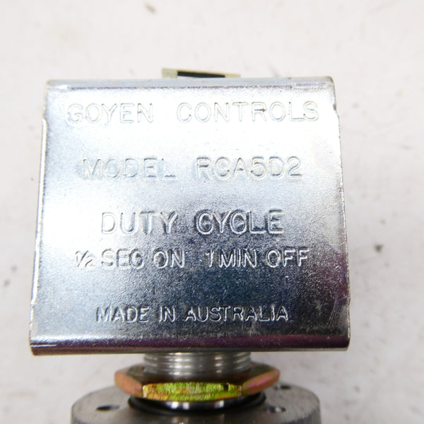 GOYEN CONTROLS RCA5D2 1/2S-1MIN NSNP