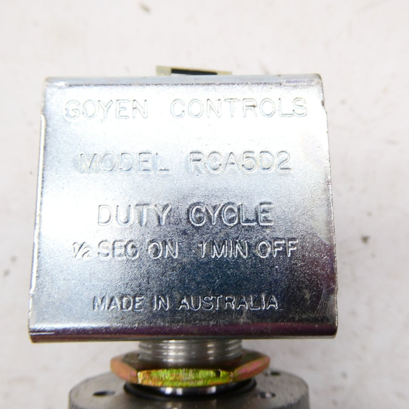 GOYEN CONTROLS RCA5D2 1/2S-1MIN NSNP