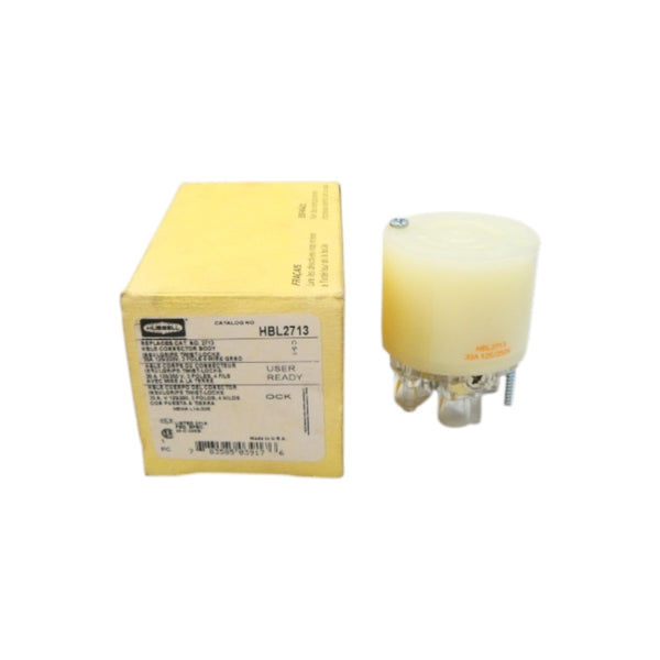 HUBBELL HBL2713 125/250V 30A (AS PICTURED) NSMP