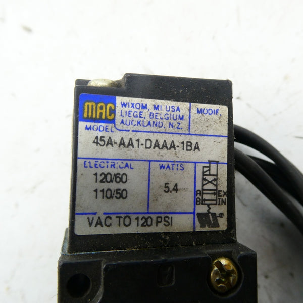 MAC 45A-AA1-DAAA-1BA 110/120V 120PSI NSNP
