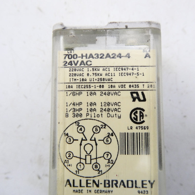 ALLEN BRADLEY 700-HA32A24-4 SER. A 24VAC NSNP