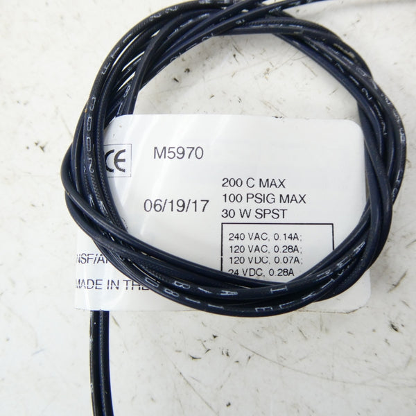 MADISON M5970 240VAC 0.14A 100PSI NSNP