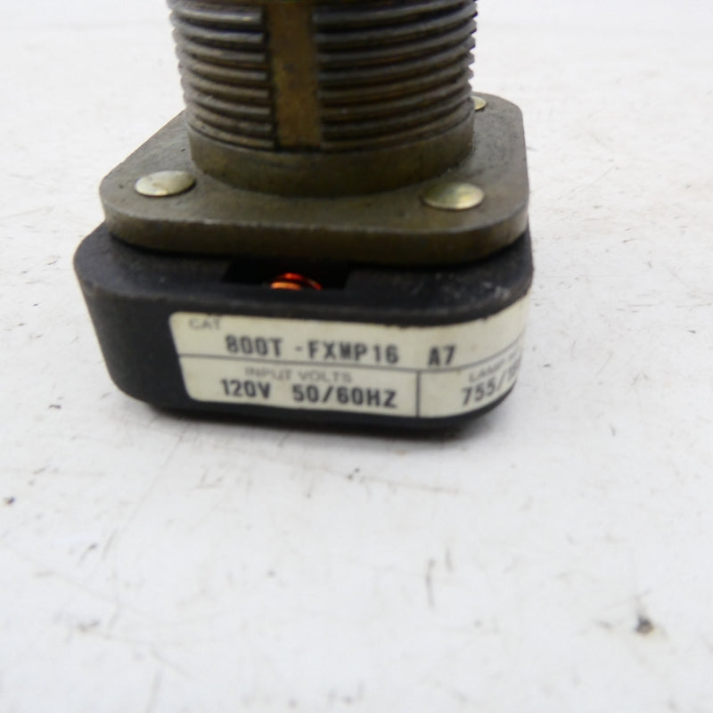 ALLEN BRADLEY 800T-FXMP16A7 SER. T 120V NSNP