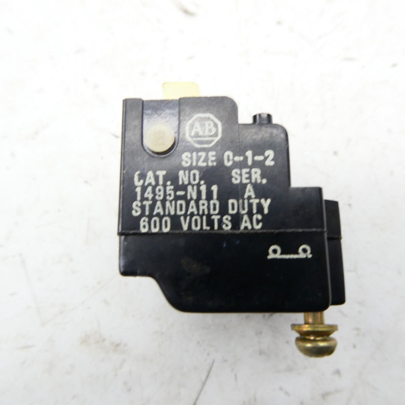 ALLEN BRADLEY 1495-N11 SER. A 600VAC NSNP