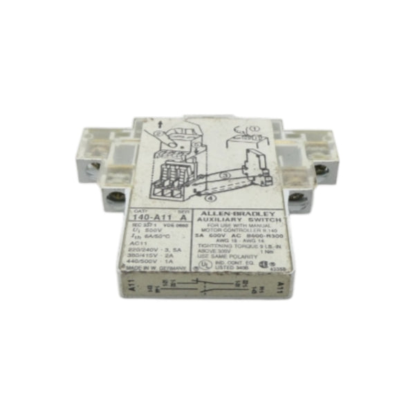 ALLEN BRADLEY 140-A11 SER. A 600VAC 5A NSNP
