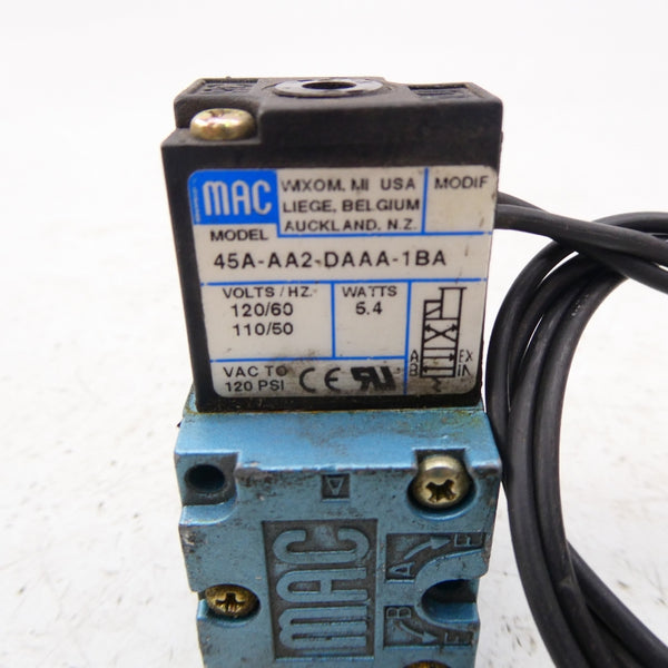 MAC 45A-AA2-DAAA-1BA 110/120V 120PSI NSNP
