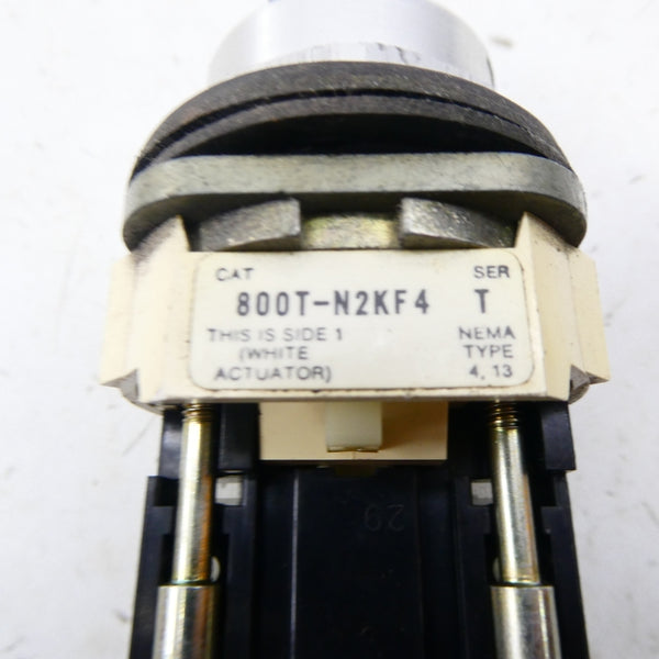 ALLEN BRADLEY 800T-N2KF4 SER. T (AS PICTURED2) NSNP