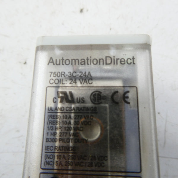 AUTOMATION DIRECT 750R-3C-24A 24VAC NSNP