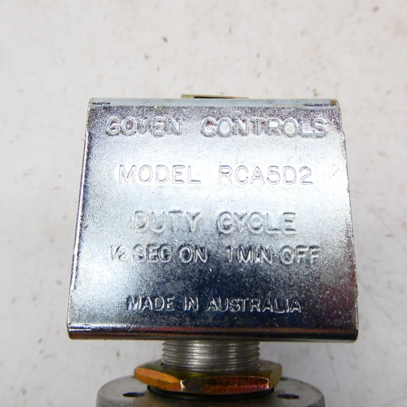 GOYEN CONTROLS RCA5D2 1/2S-1MIN NSNP