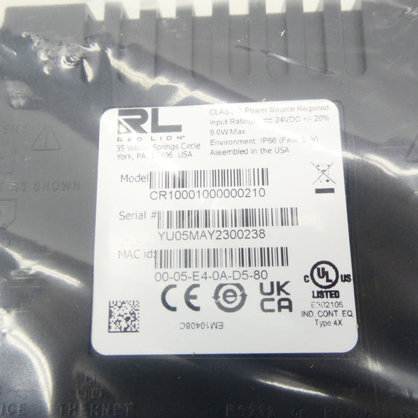 RED LION CONTROLS CR10001000000210 24VDC NSMP