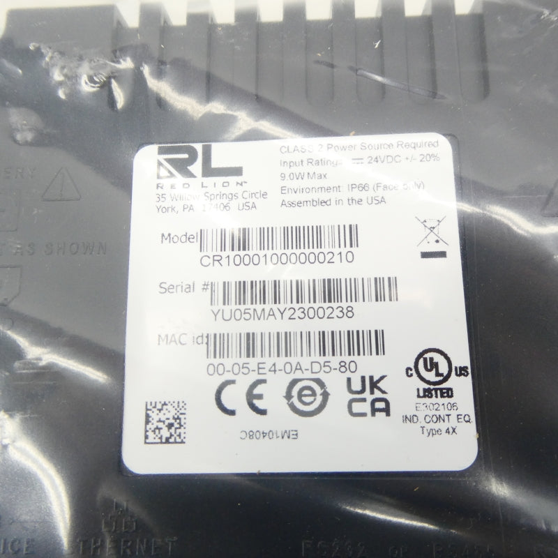 RED LION CONTROLS CR10001000000210 24VDC NSMP