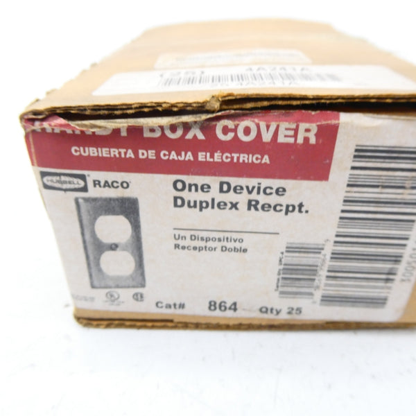 HUBBELL 864 (PKG OF 17) NSMP