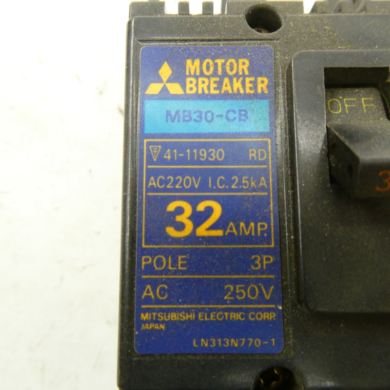 MITSUBISHI ELECTRIC MB30-CB-3P-32A 200V 32A NSMP