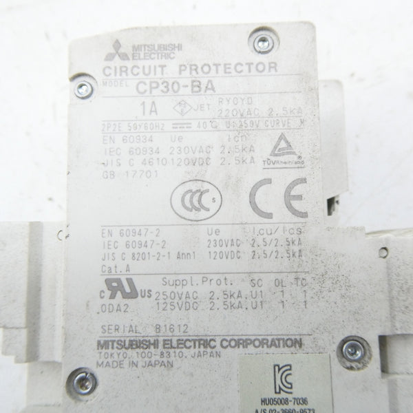 MITSUBISHI ELECTRIC CP30-BA-2P-1A 220VAC 1A NSNP