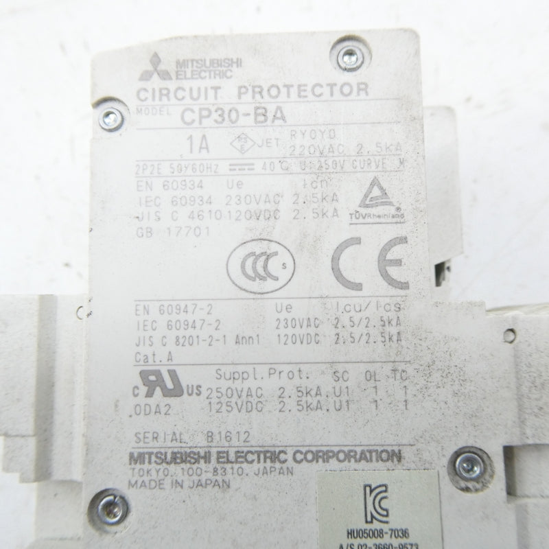 MITSUBISHI ELECTRIC CP30-BA-2P-1A 220VAC 1A NSNP