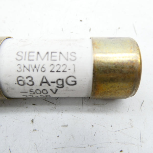 SIEMENS 3NW6222-1 500V 63A NSNP