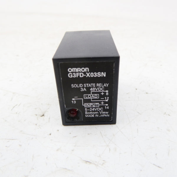 OMRON G3FD-X03SN 48VDC 3A NSNP