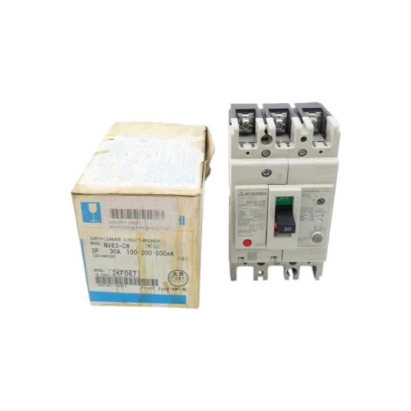 MITSUBISHI NV63-CW-3P-30A 100-440VAC 30A NSMP