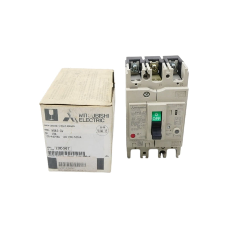 MITSUBIHSI NV63-CV-3P-30A 100-440VAC 30A NSMP