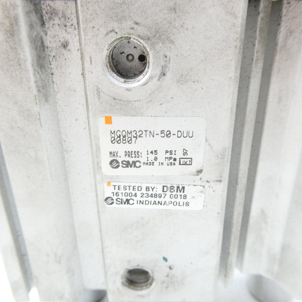 SMC MGQM32TN-50-DUU00807 145PSI UNMP