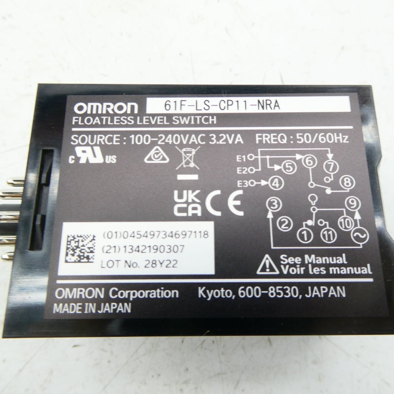 OMRON 61F-LS-CP11-NRA 100-240VAC NSMP
