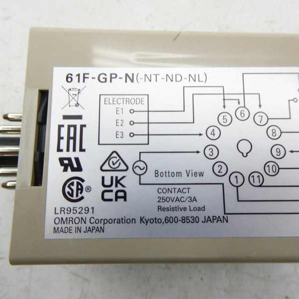 OMRON 61F-GP-N 200VAC NSMP