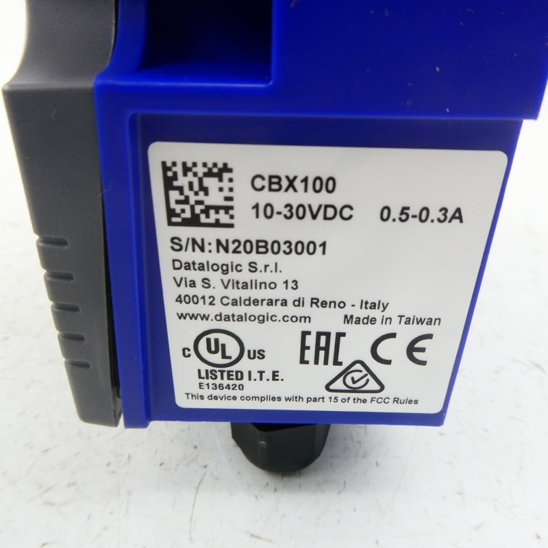 DATALOGIC CBX100 10-30VDC 0.3-0.5A NSMP