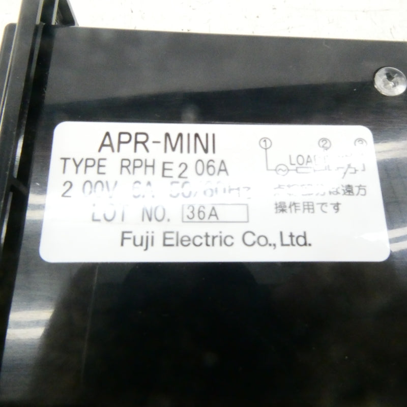FUJI ELECTRIC APR-MINI RPHE206A 200V 6A NSNP