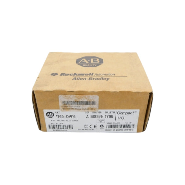 ALLEN BRADLEY 1769-OW16 SER. A F/W 3.1 DATE: 2014 NSFS