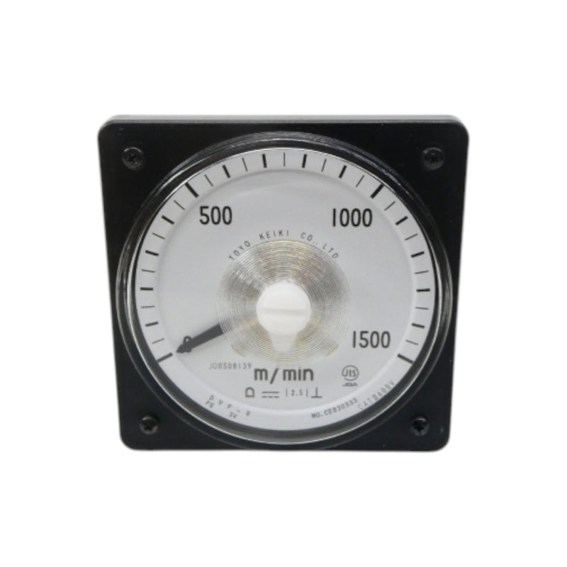 TOYO KEIKI JQ0508139 1500M/MIN NSNP