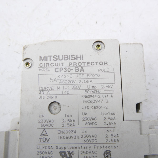 MITSUBISHI CP30-BA-1P-5A 250V 5A NSNP