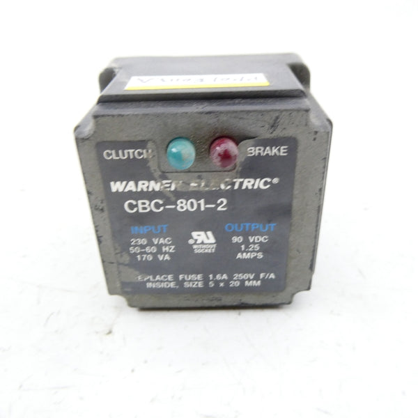 WARNER ELECTRIC CBC-801-2 230VAC NSNP