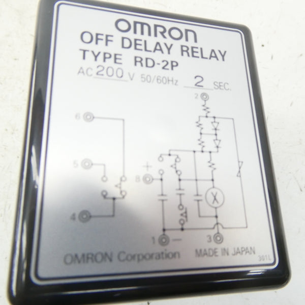 OMRON RD-2P 200VAC 2S NSMP