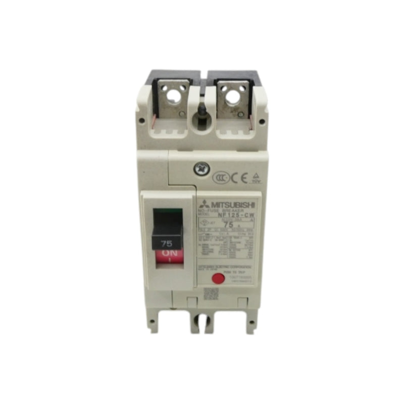MITSUBISHI NF125-CW-2P-75A 600V 75A NSNP