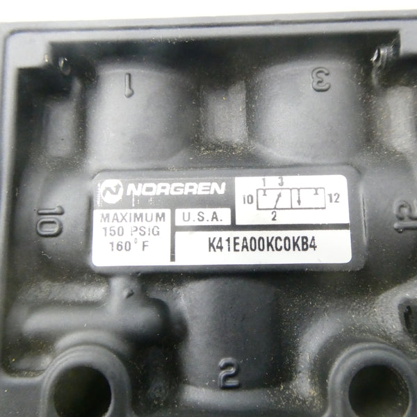 NORGREN K41EA00KC0KB4 150PSI NSNP