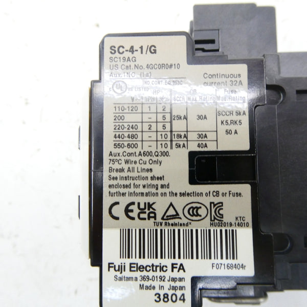FUJI ELECTRIC 4GC0R0M10 24VDC NSNP