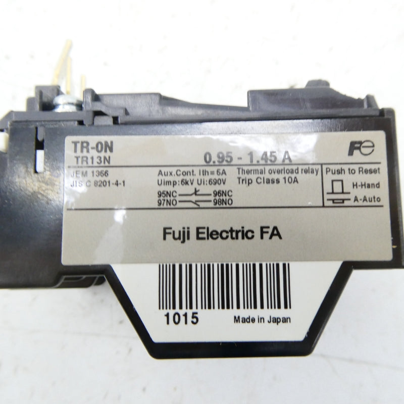 FUJI ELECTRIC TR-0N 0.95-1.45A NSNP