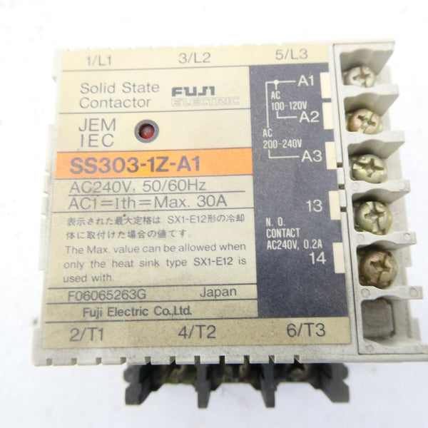 FUJI ELECTRIC SS303-1Z-A1 240VAC 30A NSMP