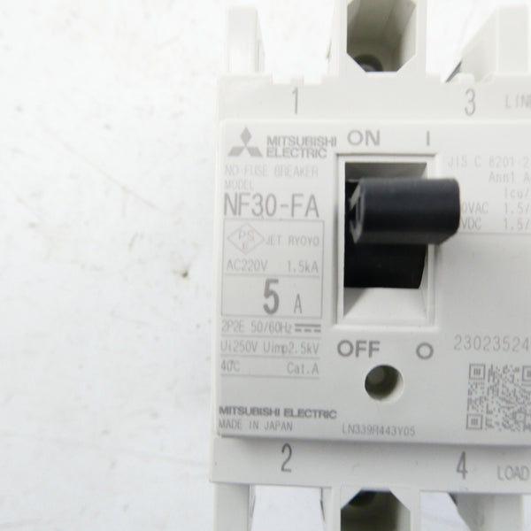 MITSUBISHI NF30-FA-2P-5A 250V 5A NSMP