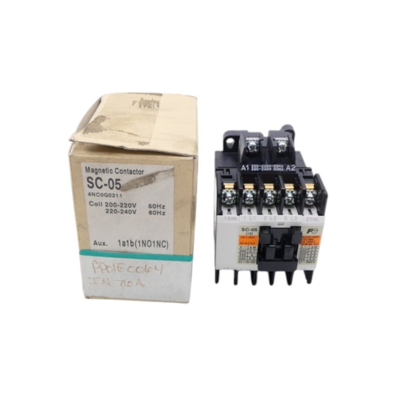 FUJI ELECTRIC 4NC0G0211 SC-05 200-220/220-240V NSMP