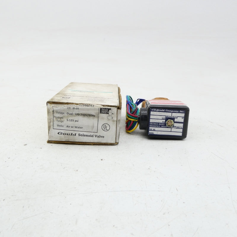 GOULD M038V3VB96012 120/240V 5-125PSI 3/8" NSMP