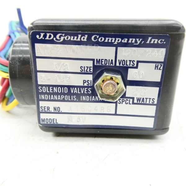 GOULD M038V3VB96012 120/240V 5-125PSI 3/8" NSMP
