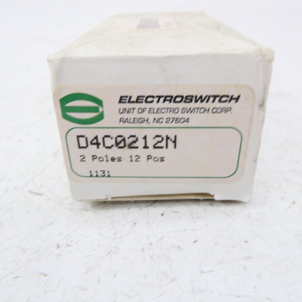 ELECTROSWITCH D4C0212N NSMP