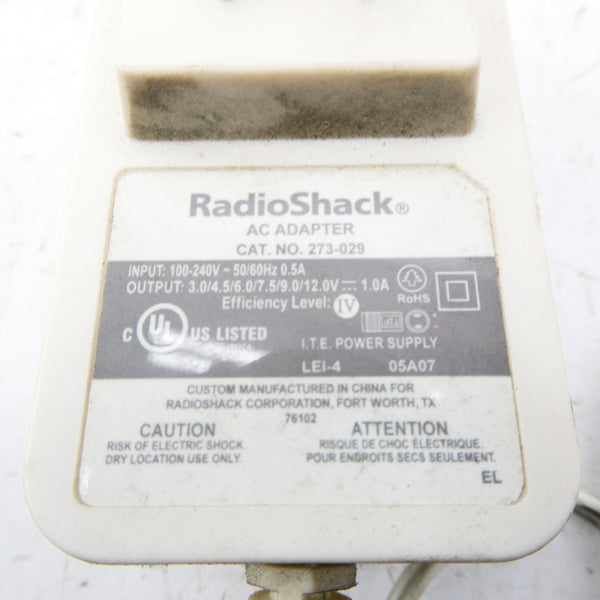 RADIO SHACK 273-029 100-240V 0.5A NSNP