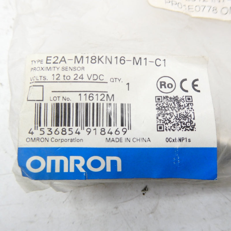 OMRON E2A-M18KN16-M1-C1 12-24VDC NSMP
