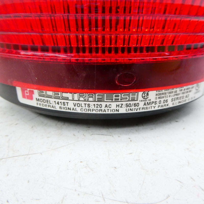 FEDERAL SIGNAL 141ST-120R SER. A3 120VAC 0.06A NSMP