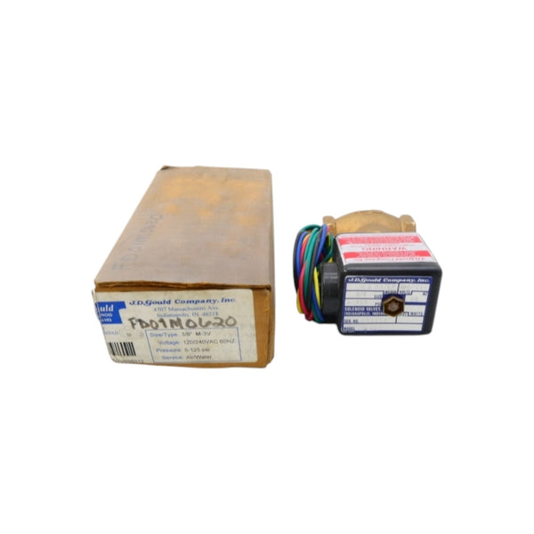 JD GOULD M-3V 120/240V 5-125PSI 3/8" NSMP