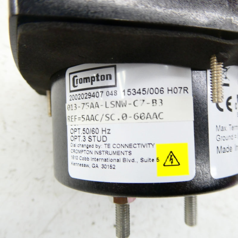 CROMPTON 013-75AA-LSNW-C7-B3-CMI 0-60ACA NSMP