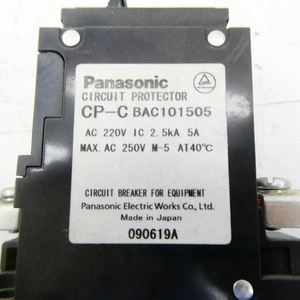 PANASONIC CP-C-BAC101505 220VAC 5A NSNP